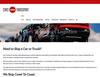 cars-transport.com screenshot