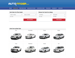 cars.autofinder.com screenshot