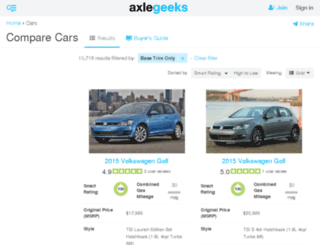 cars.findthebest.com screenshot