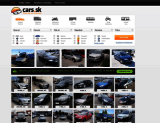 cars.sk screenshot