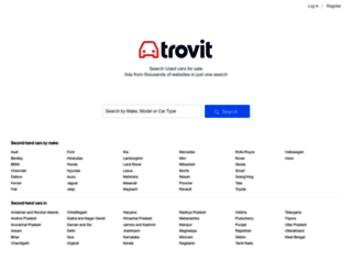 cars.trovit.co.in screenshot