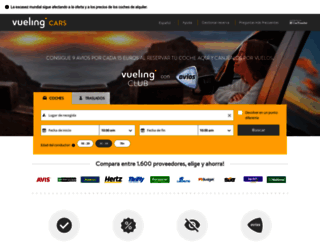 cars.vueling.com screenshot