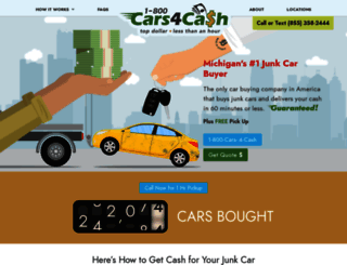cars4cash.com screenshot