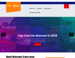 cars4women.co.za screenshot