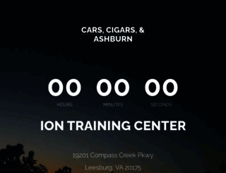 carsandcigarsashburn.com screenshot