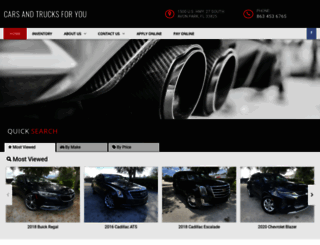 carsandtrucksforyoufl.com screenshot