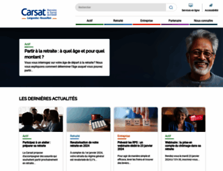 carsat-lr.fr screenshot