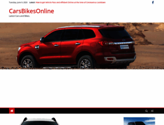 carsbikesonline.com screenshot