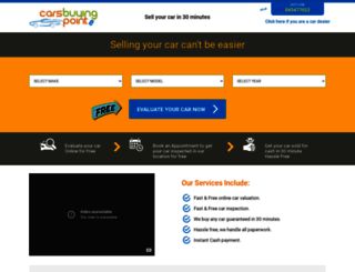 carsbuyingpoint.com screenshot
