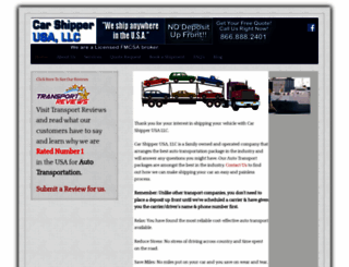 carshipperusa.com screenshot