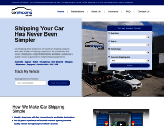 carshippingmadesimple.com screenshot