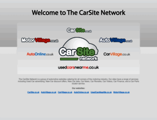 carsitenetwork.co.uk screenshot