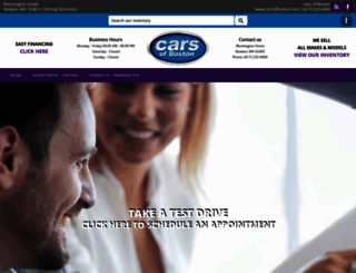 carsofboston.com screenshot