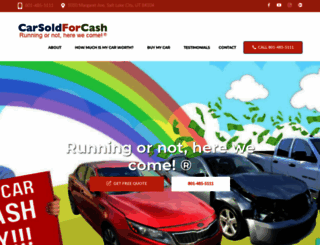 carsoldforcash.com screenshot