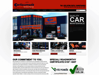 carsolutions.net.au screenshot