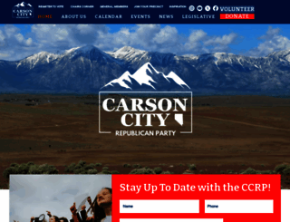 carsoncitygop.org screenshot