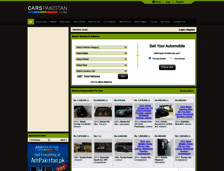 carspakistan.com screenshot