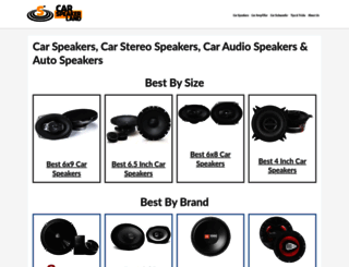 carspeakerland.com screenshot