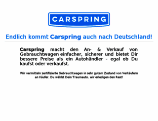carspring.de screenshot