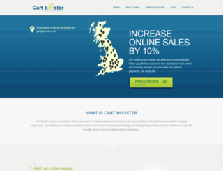 cart-booster.com screenshot