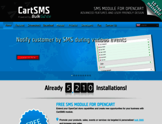 cart-sms.com screenshot