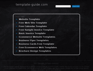 cart.template-guide.com screenshot
