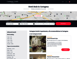 cartagena-great-hotels.com screenshot