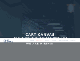 cartcanvas.com screenshot