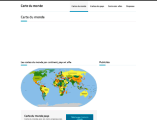 carte-du-monde.net screenshot