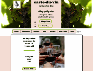 carte-du-vin.co.uk screenshot