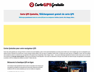 carte-gps-gratuite.com screenshot