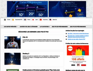 carte-psn.com screenshot