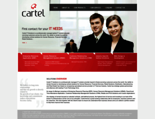 cartelsolutions.com screenshot