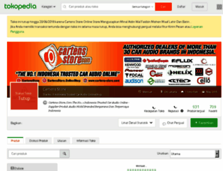 cartens-store.com screenshot