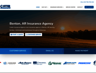 carter-insurance.com screenshot