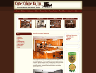 cartercabinets.com screenshot