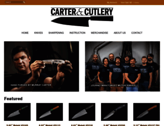 cartercutlery.com screenshot