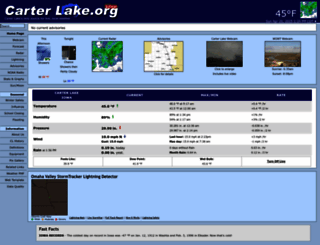 carterlake.org screenshot