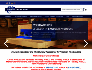 carterproducts.com screenshot