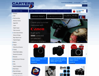 cartersphotographics.co.nz screenshot