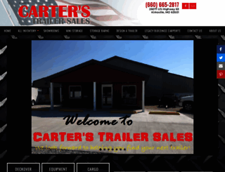 carterstrailers.com screenshot