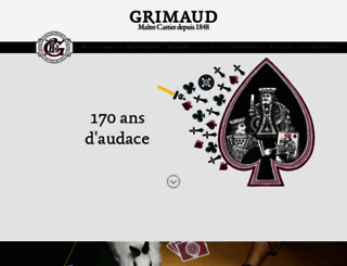 cartes-grimaud.fr screenshot