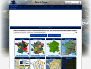 cartesfrance.fr screenshot