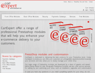 cartexpert.net screenshot