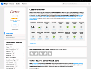 cartier.knoji.com screenshot