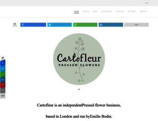 cartofleur.com screenshot