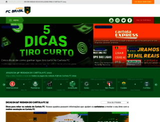 cartolafcbrasil.com.br screenshot