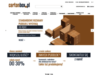cartonbox.pl screenshot