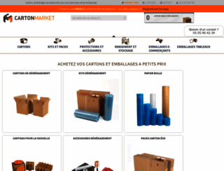 cartonmarket.fr screenshot