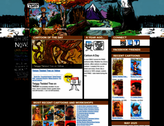 cartoonaday.com screenshot